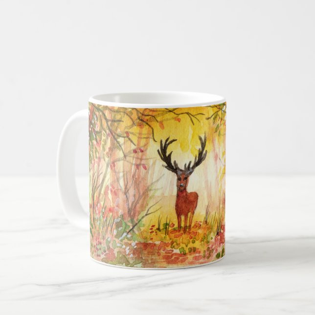 Woodland Landscape Coffee Mug (Front Left)