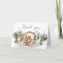 Woodland Let the Adventure Begin Baby Shower