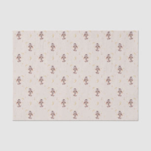 Woodland Mommy and Baby Owl Pattern Baby Shower Tissue Paper