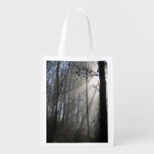 Woodland Morning Mist Reusable Bag