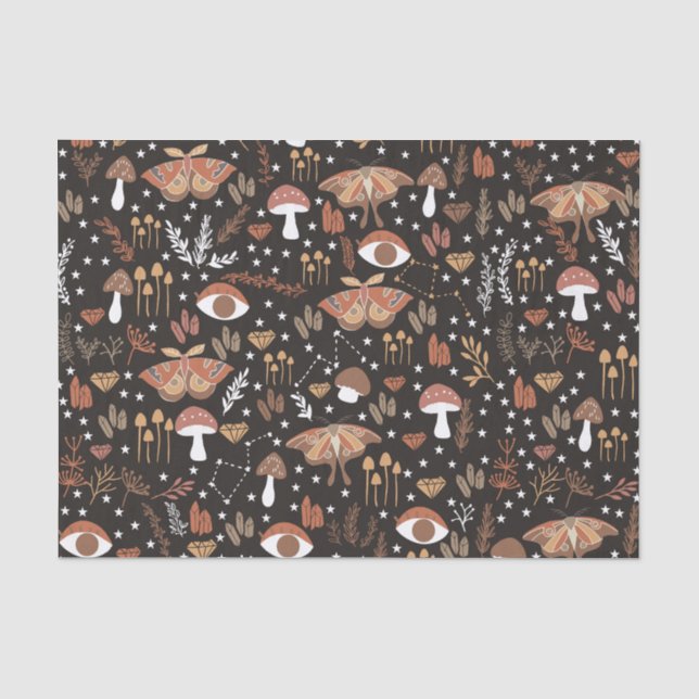 Woodland Mushrooms Tissue Paper (Front)