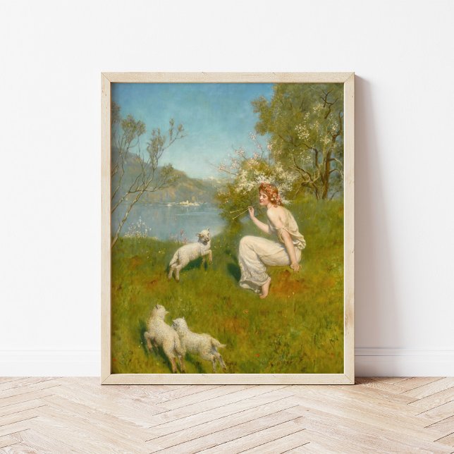Woodland Nymph | John Collier Poster (Creator Uploaded)