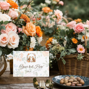 Woodland Owl Place Card