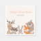 Woodland Paper Napkin Animals Forest Bear Fox