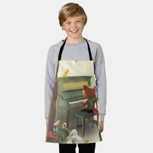Woodland Pianist Apron
