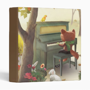 Woodland Pianist Binder