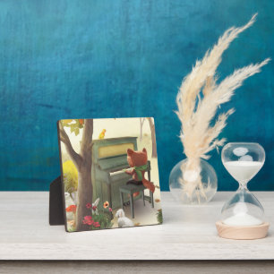 Woodland Pianist Plaque