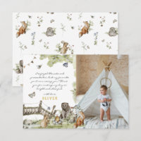 Woodland Picnic | Forest Animals Photo
