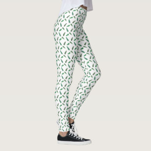 Woodland Pine Tree Branches Leggings