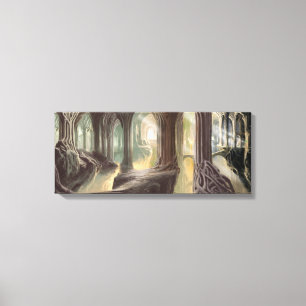 Woodland Realm Concept 2 Canvas Print