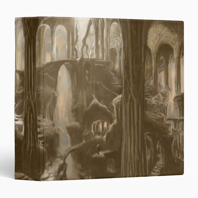 Woodland Realm Concept Binder (Front/Spine)