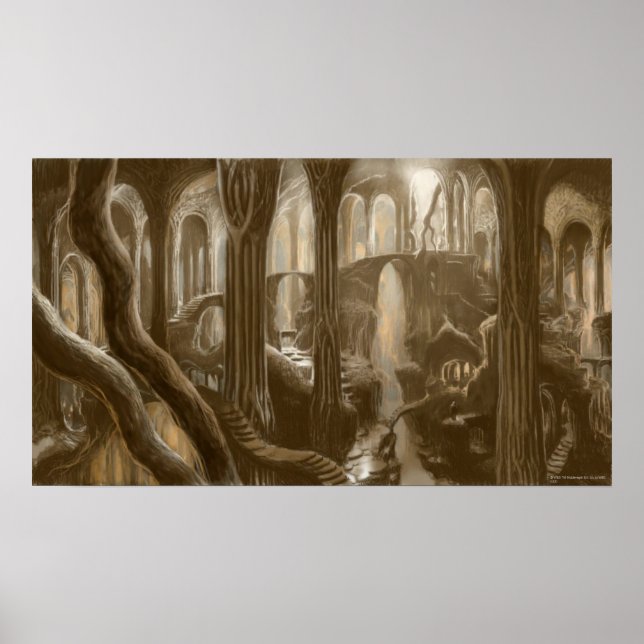 Woodland Realm Concept Poster (Front)