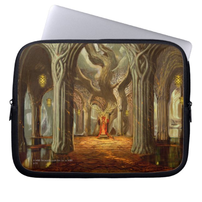 Woodland Realm Throne Room Concept Laptop Sleeve (Front)