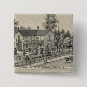 Woodland residences 2 inch square button