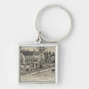 Woodland residences keychain