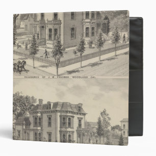 Woodland residences lithographed binder