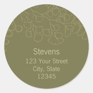 Woodland Return Address Envelope Seal