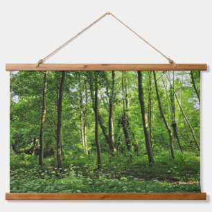 Woodland Scene. Blackweir Woods, Cardiff Hanging Tapestry