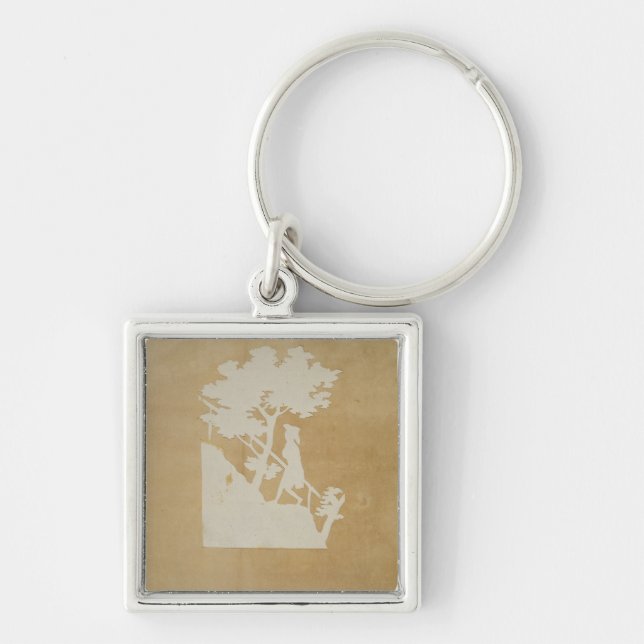 Woodland Scene Keychain (Front)