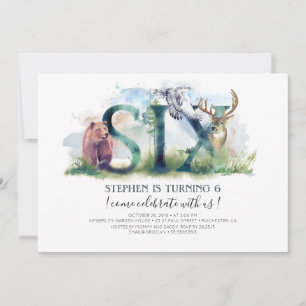 Woodland Six - 6e Invitation anniversaire