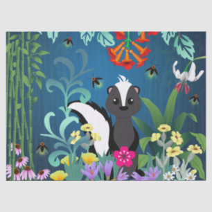 Woodland Skunk Tissue Paper