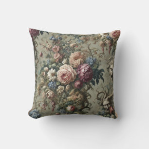 Woodland Spectres – Gothic Victorian Throw Pillow