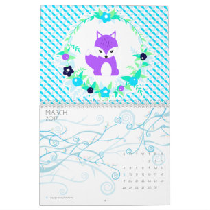 Woodland Story Calendar