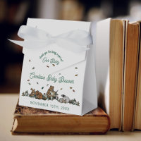 Woodland Storybook Personal Message Baby Shower
