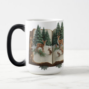 Woodland Storybook Reindeer Colour Morphing Mug 15
