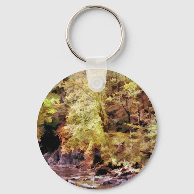 WOODLAND STREAM KEYCHAIN (Front)