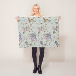 Woodland Theme Baby  Fleece Blanket