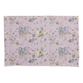 Woodland Theme Baby Pillowcase
