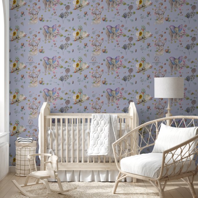 Woodland Theme Kids room Wallpaper (Kids)