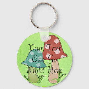 Woodland Toadstool Keychain