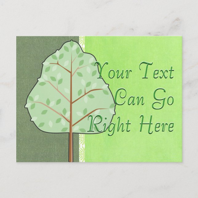Woodland Tree Postcard (Front)