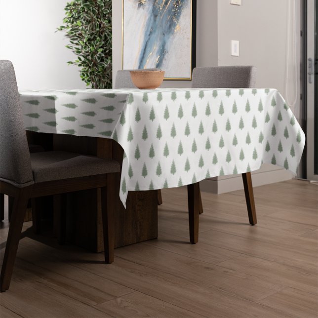 Woodland Trees Christmas Tablecloth (Creator Uploaded)