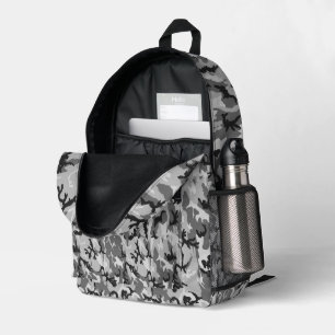 Woodland Urban Military Camouflage  Printed Backpack