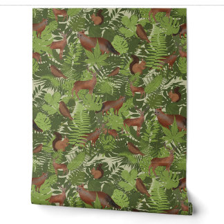 Woodland wallpaper