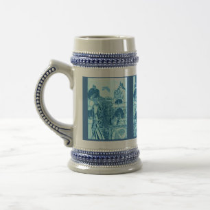Woodland Warrior, Wizard and Woman Beer Stein