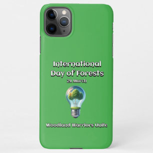 Woodland Warriors Unite. Day of Forests (IDF) iPhone 11Pro Max Case