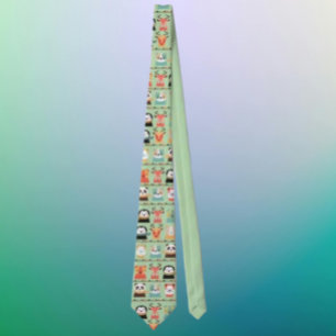 Woodland Whimsy Pals Necktie