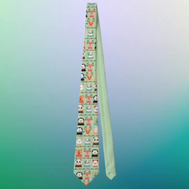 Woodland Whimsy Pals Necktie (Creator Uploaded)