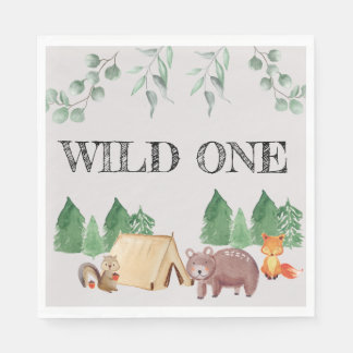 Woodland Wild ONE  Napkin