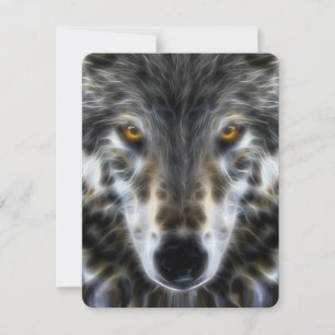 Woodland Wolf Inspirational Portrait