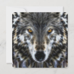 Woodland Wolf Inspirational Portrait