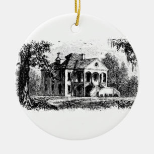 woodlands2 ceramic ornament