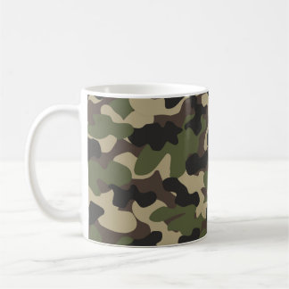 Woodlands Camo Coffee Mug