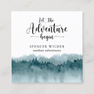 Woodlands Forest Business Card