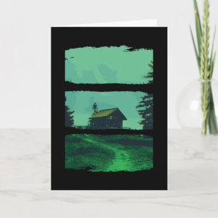 woodlands ,forest design card