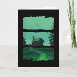 woodlands ,forest design card